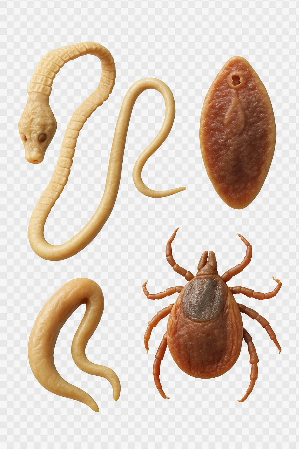 parassitosi render no sfondo emoji