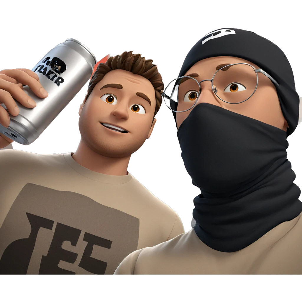 boys in casual style emoji