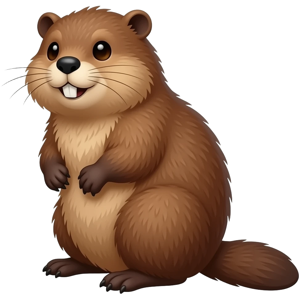 Beaver full body l emoji