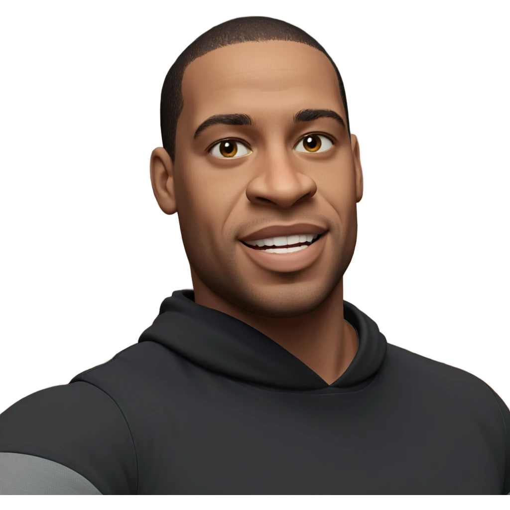 smiling boy by brick wall emoji