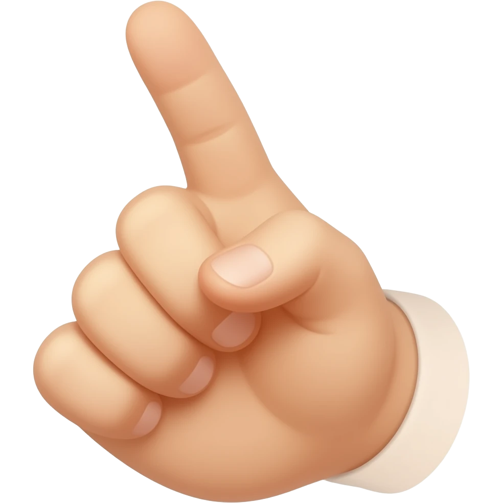 thumb and index finger pinched together emoji