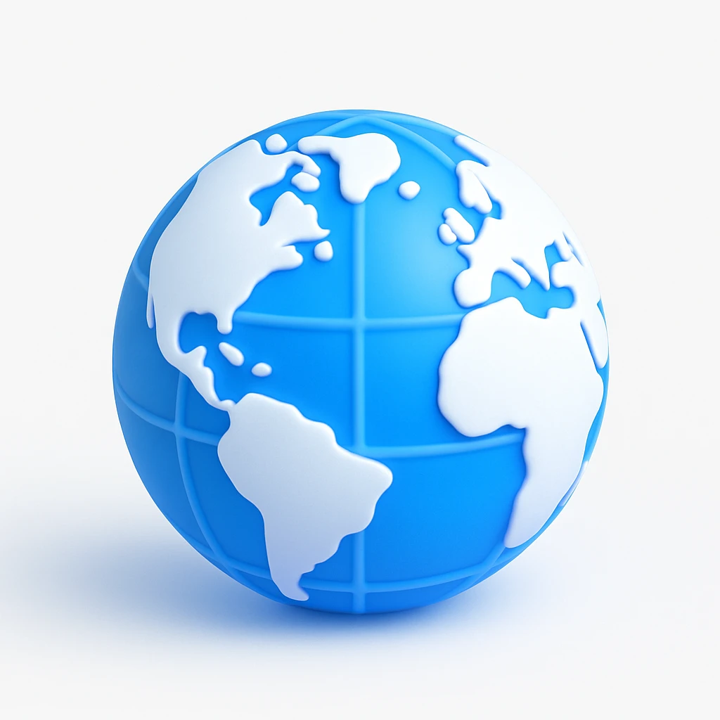 crystal globe emoji