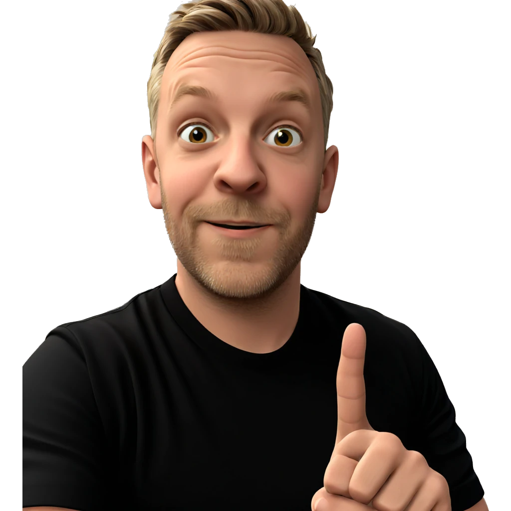 smiling boy in black shirt emoji
