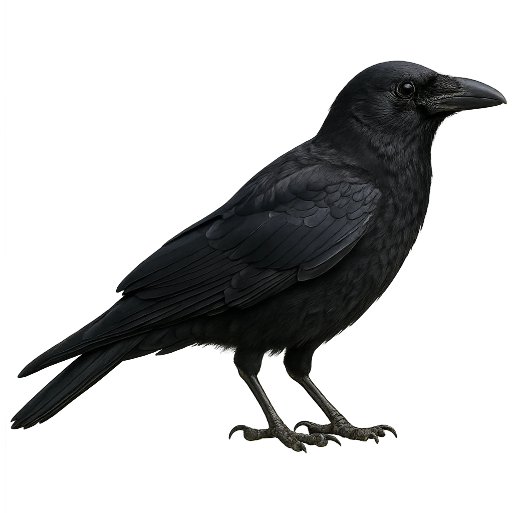 Crow emoji