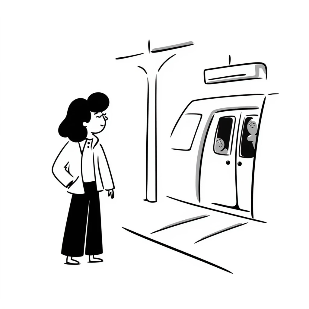 metro at the station emoji