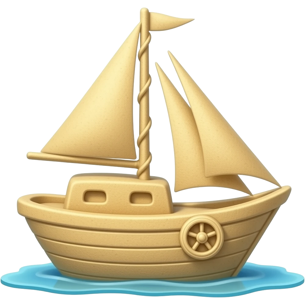 wheel sand yatch emoji