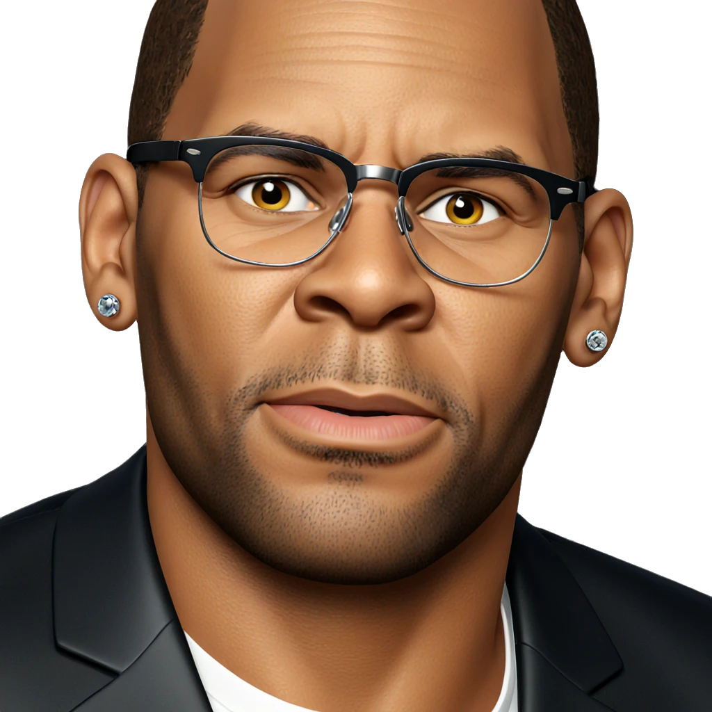 male portrait with earrings emoji