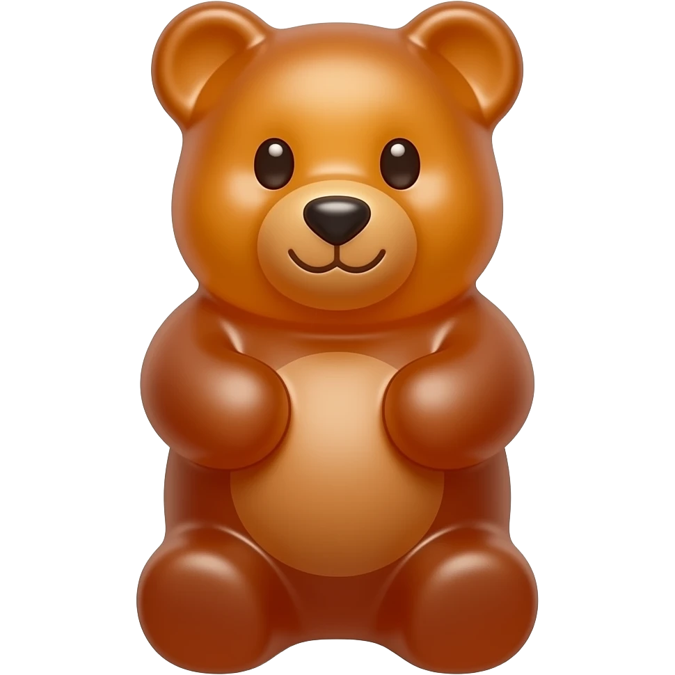 relxaed gummy  bear emoji full body emoji