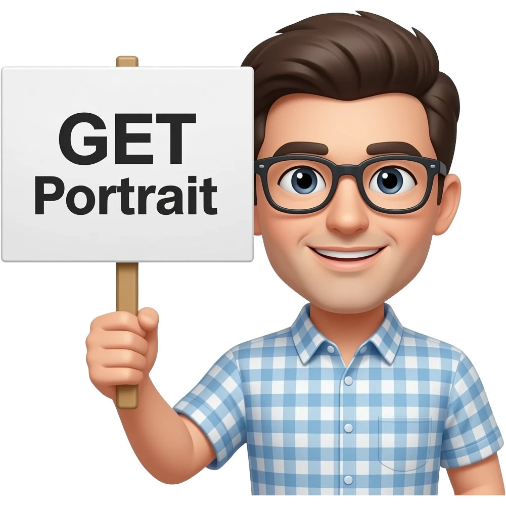 The emoji is describing the word GET emoji