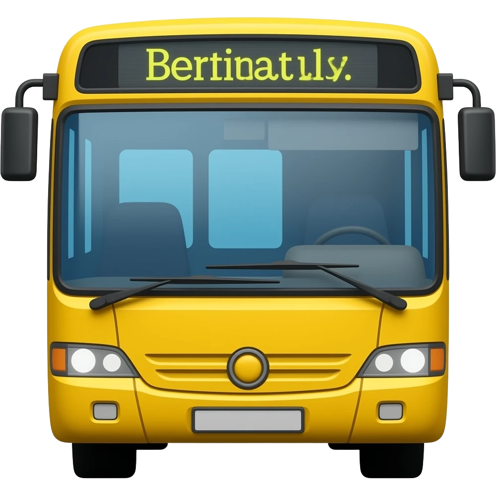 berlin bus emoji