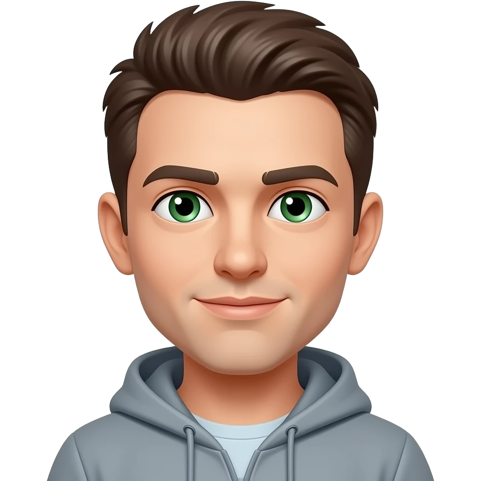 make the eyes green emoji