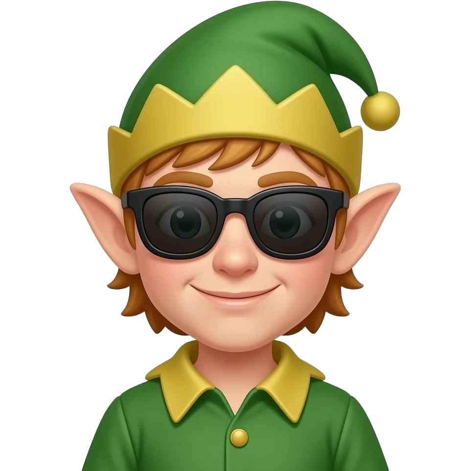 Elves with Sunglasses emoji