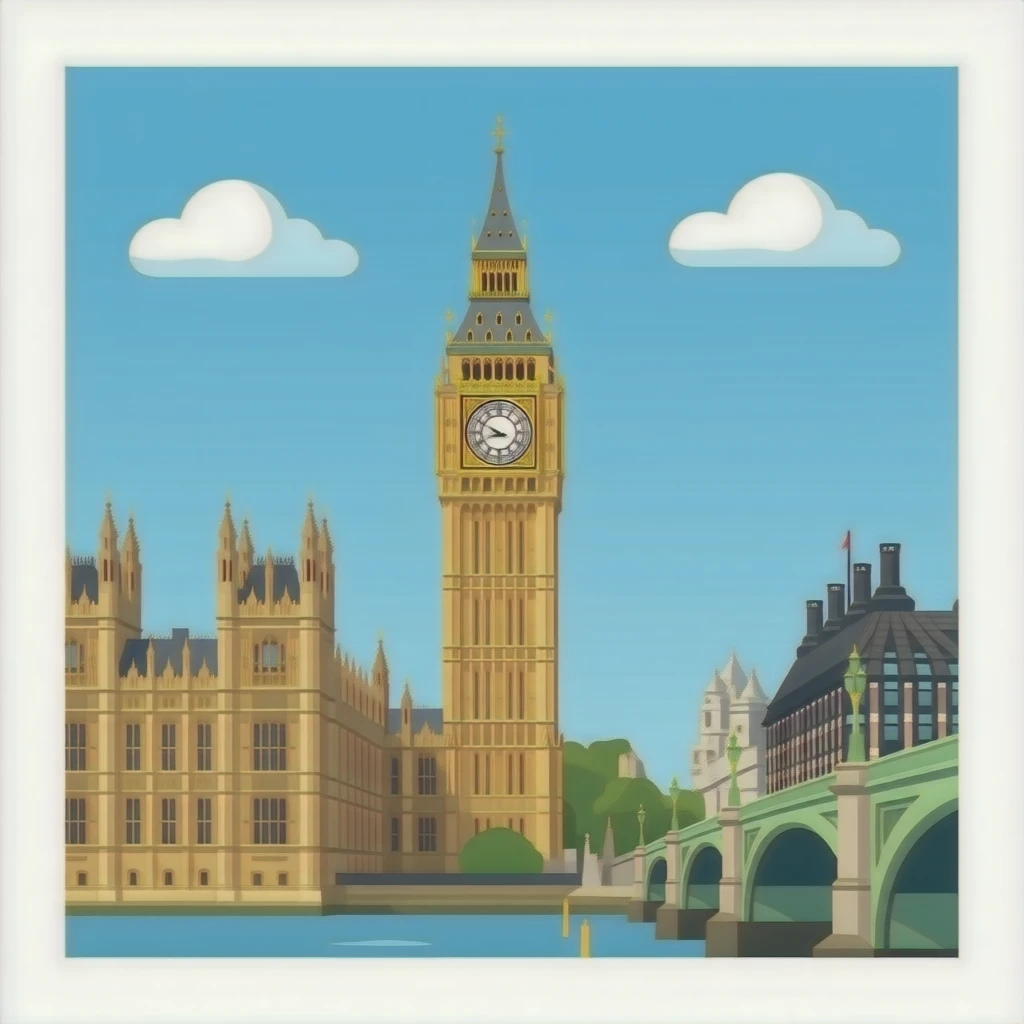 Big ben emoji