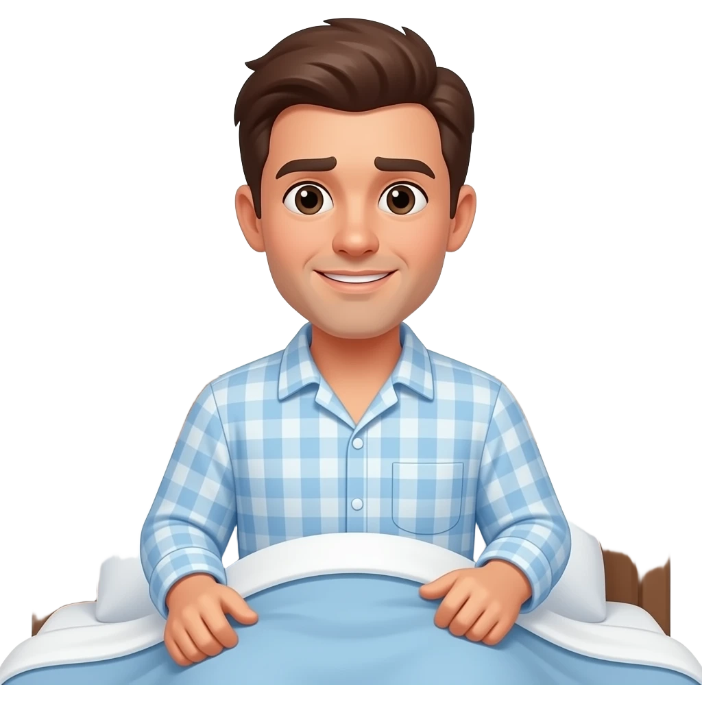 Hombre. Que. Se. Lenvanta. De. La. Cama porle. Camisa emoji