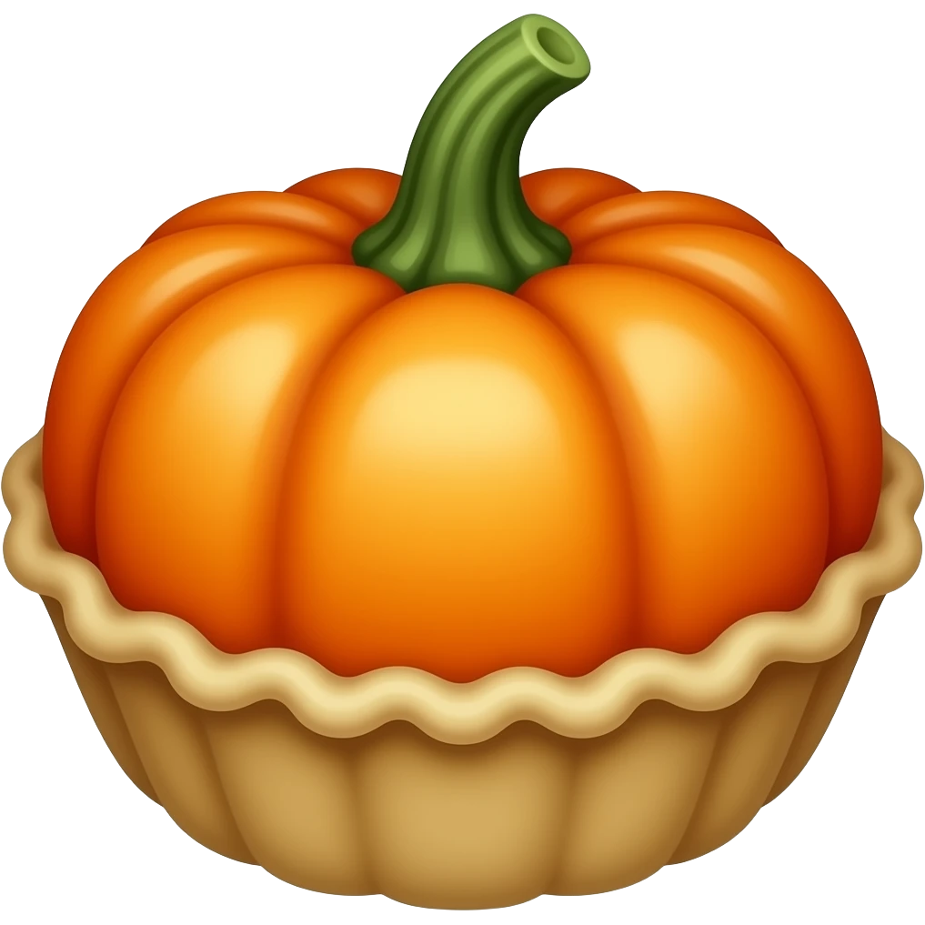 Pâté en croûte pumpkin emoji