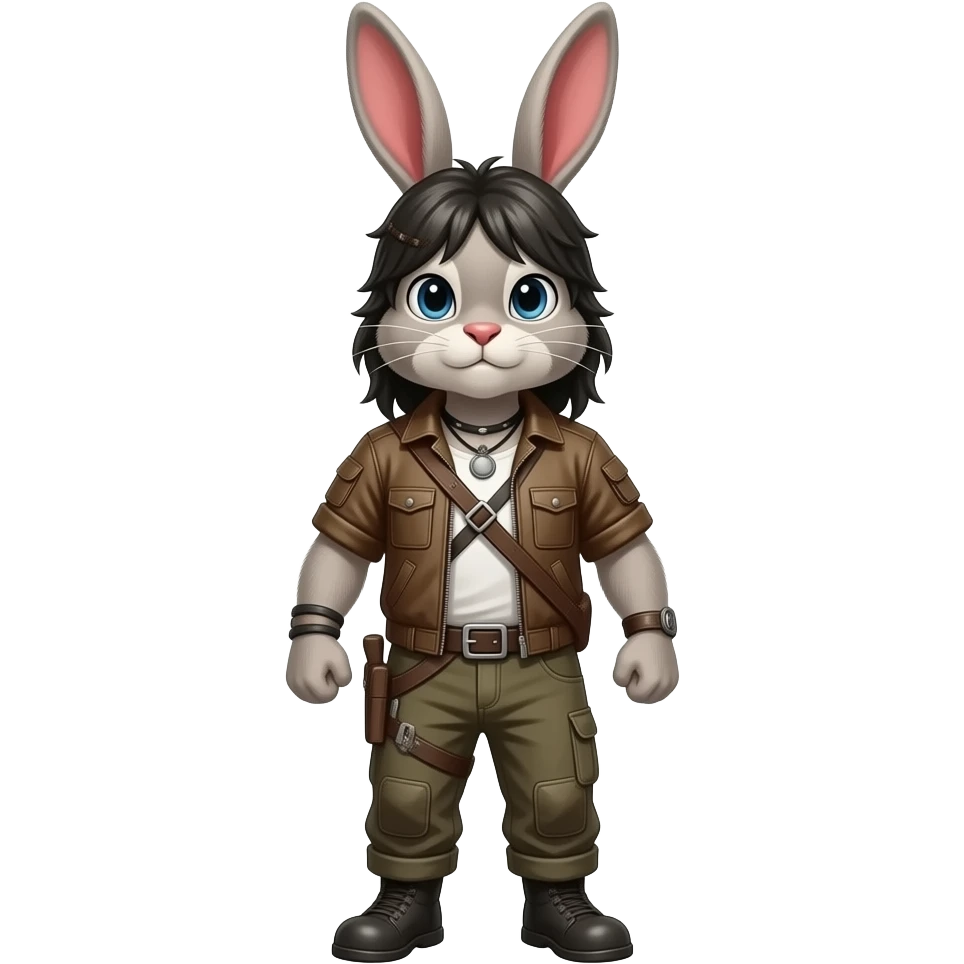rambo bunny text Killer Bunnies emoji