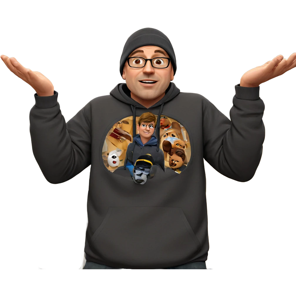 casual male portrait indoors emoji