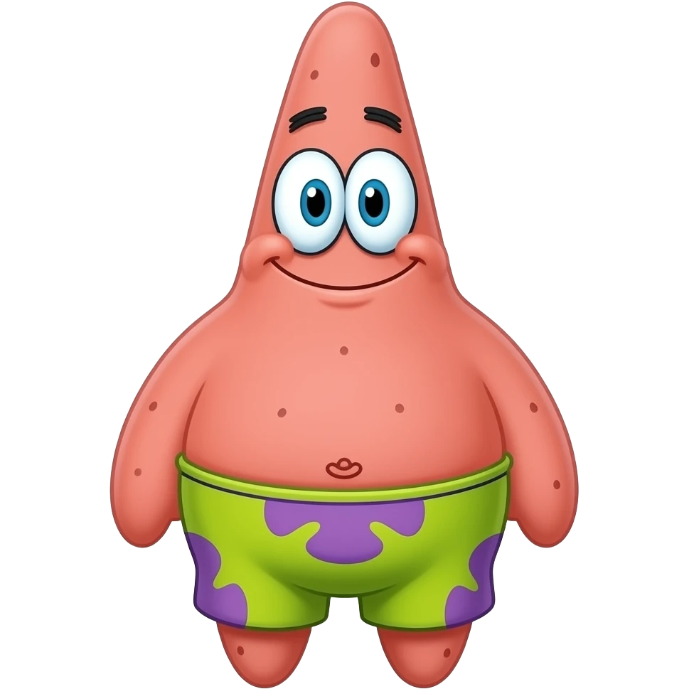 create a Patrick Star emoji