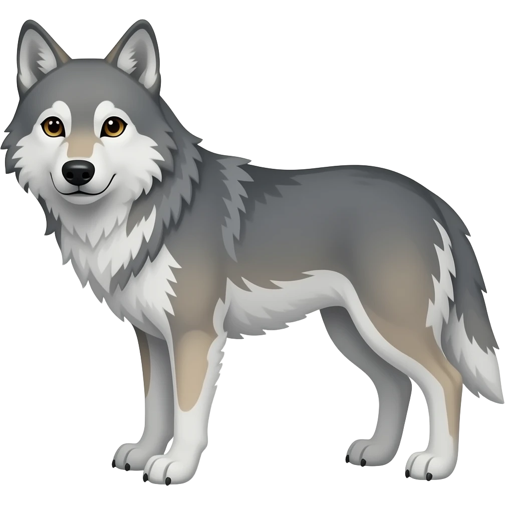 wolf emoji