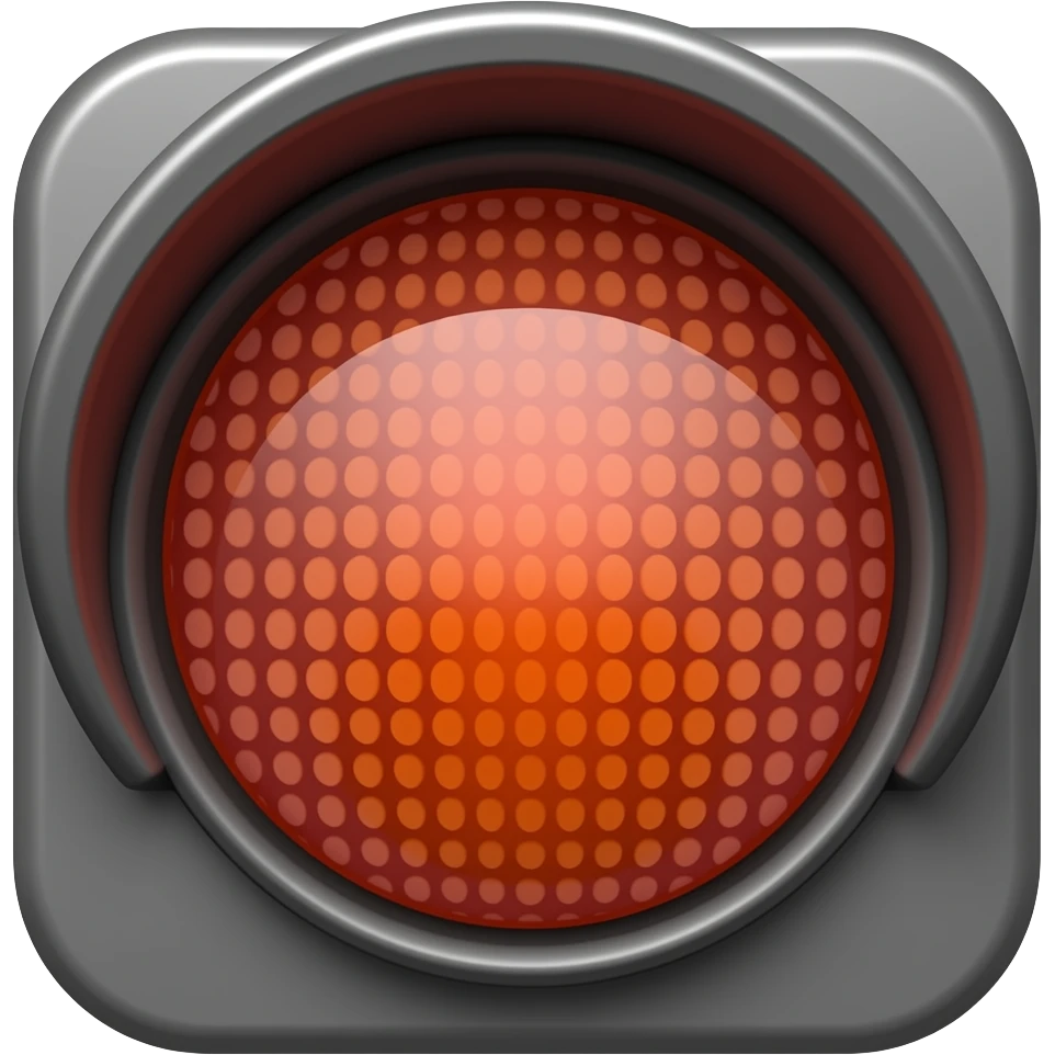 Traffic light red light emoji