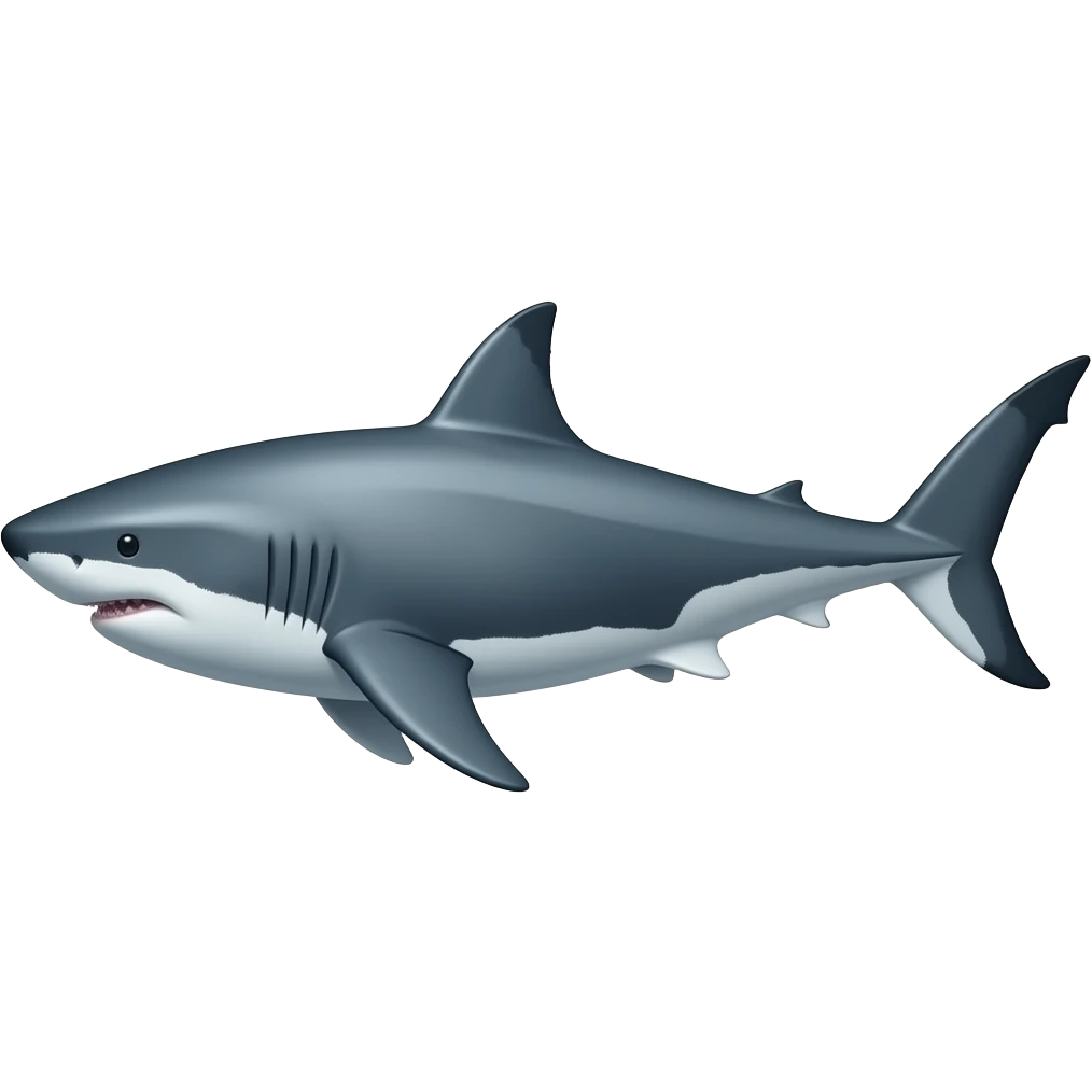 Shark whal emoji