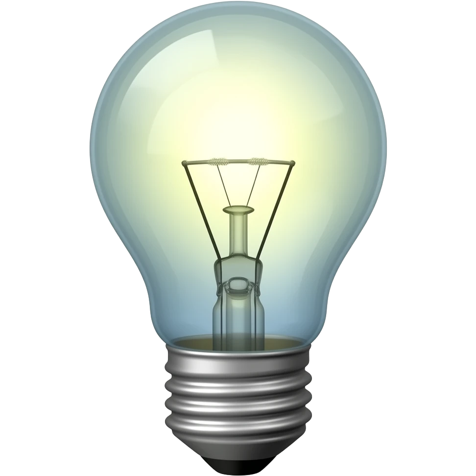 Bulb emoji