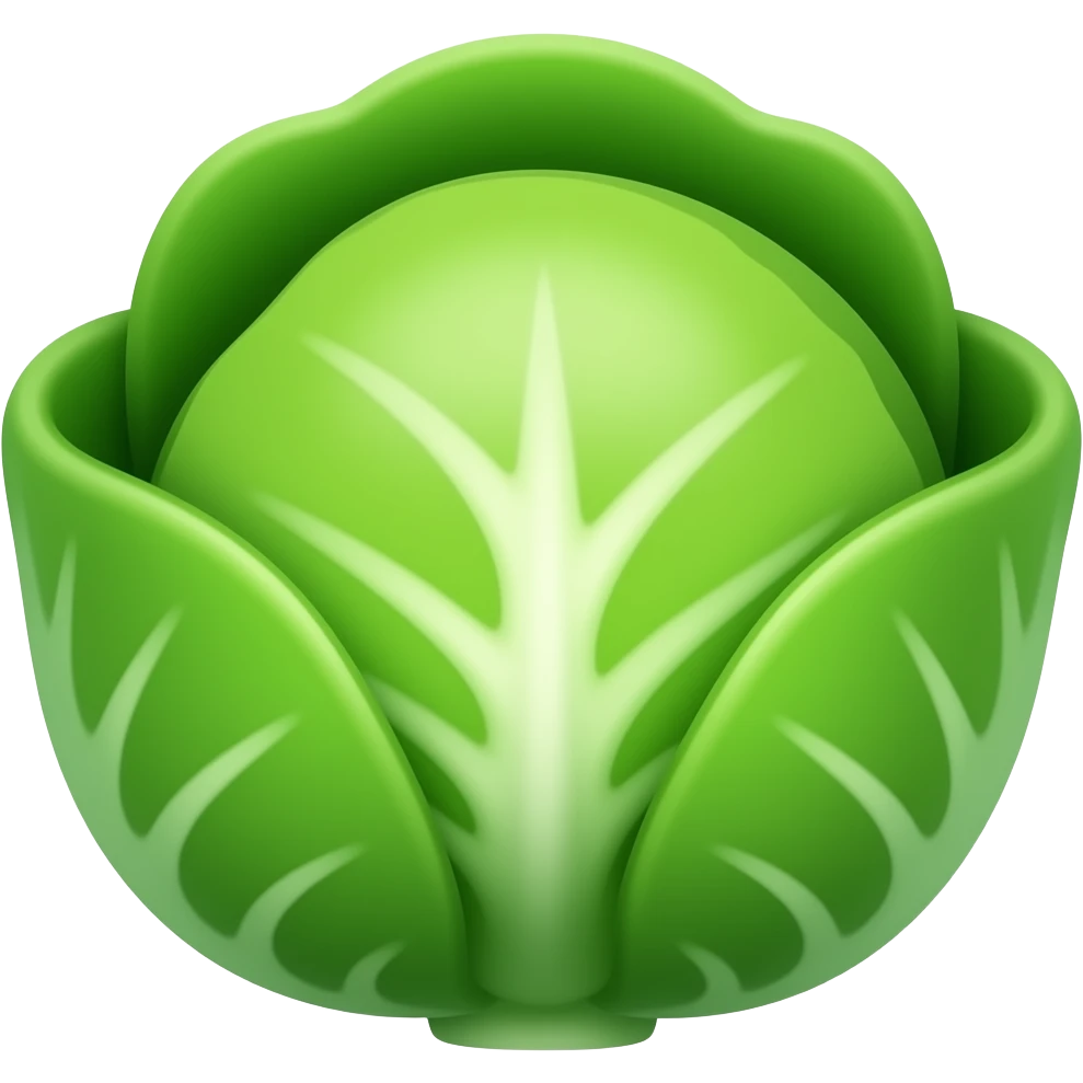 cabbage emoji