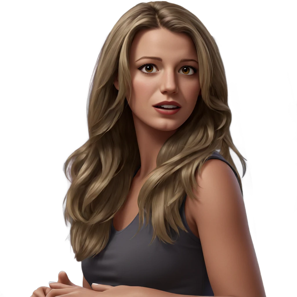 realistic portrait of girl emoji