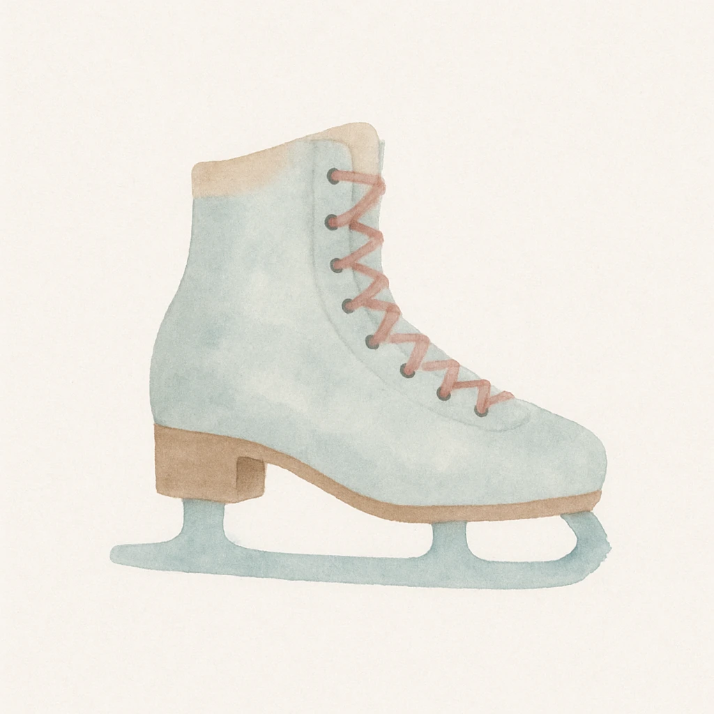 patin à glace emoji