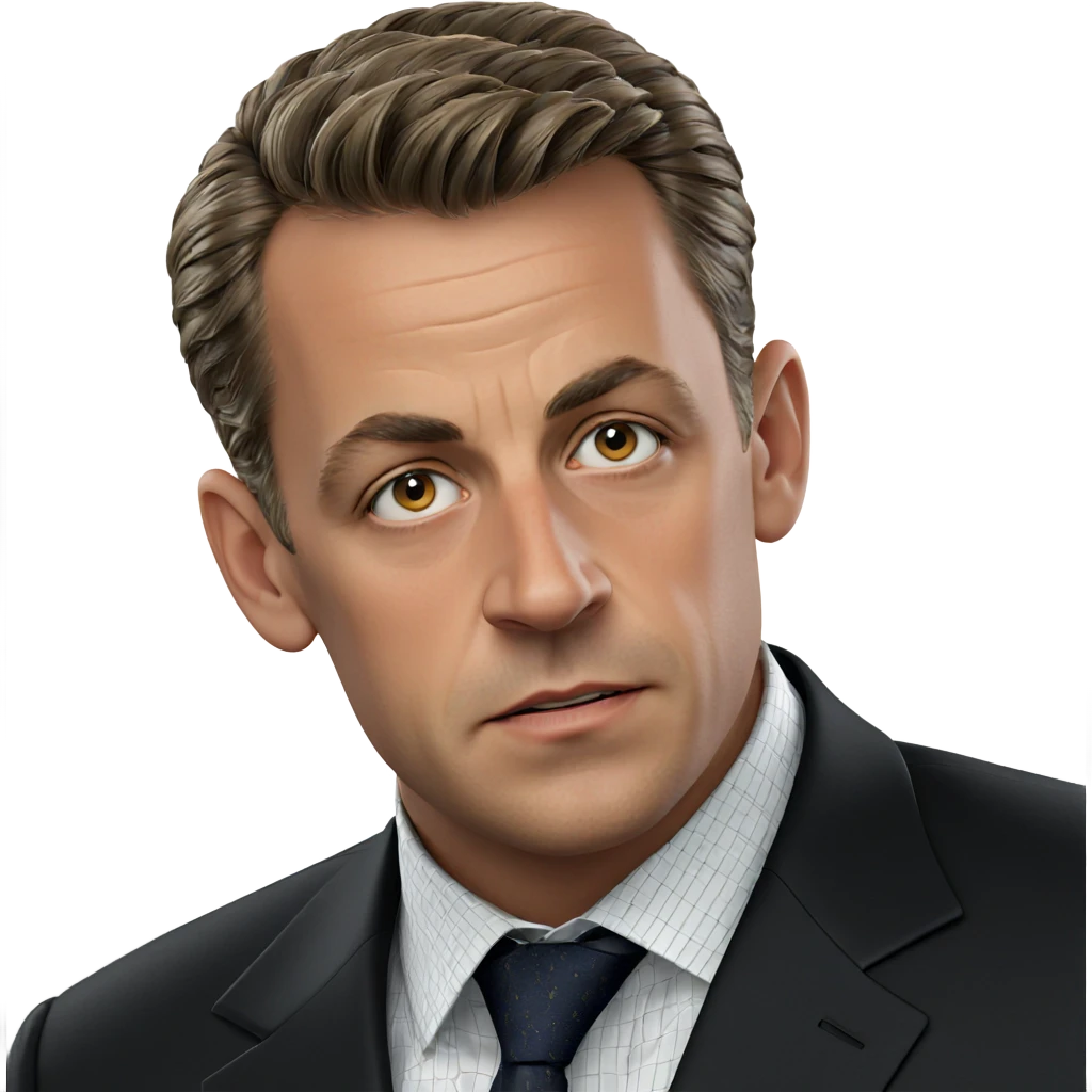 formal young man looking forward emoji