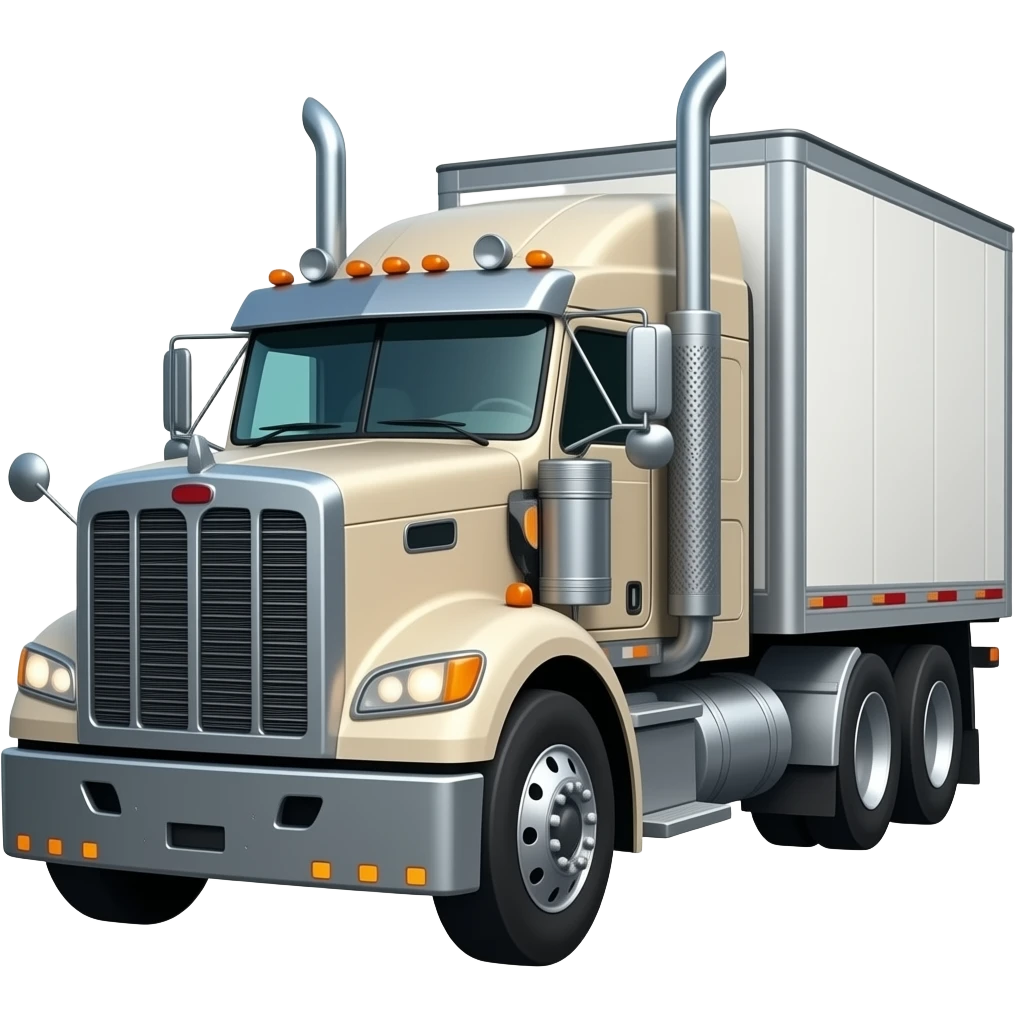 semi truck with dominic toretto driving emoji