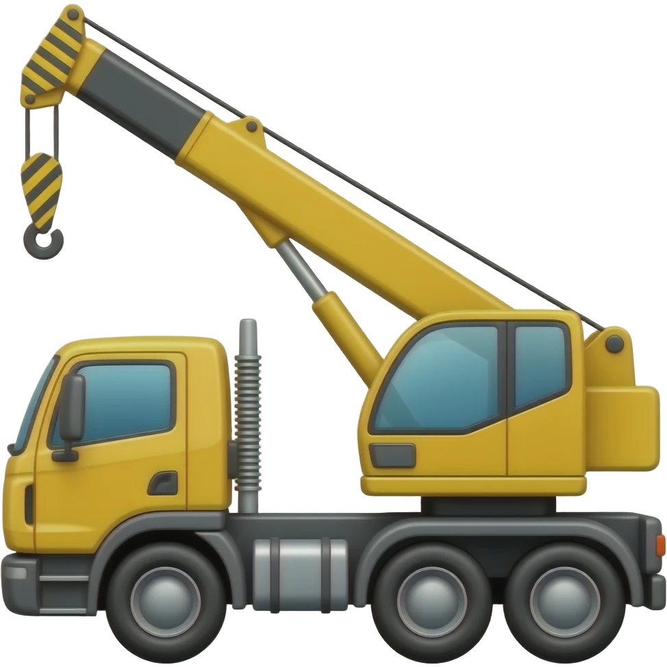 crane truck emoji emoji