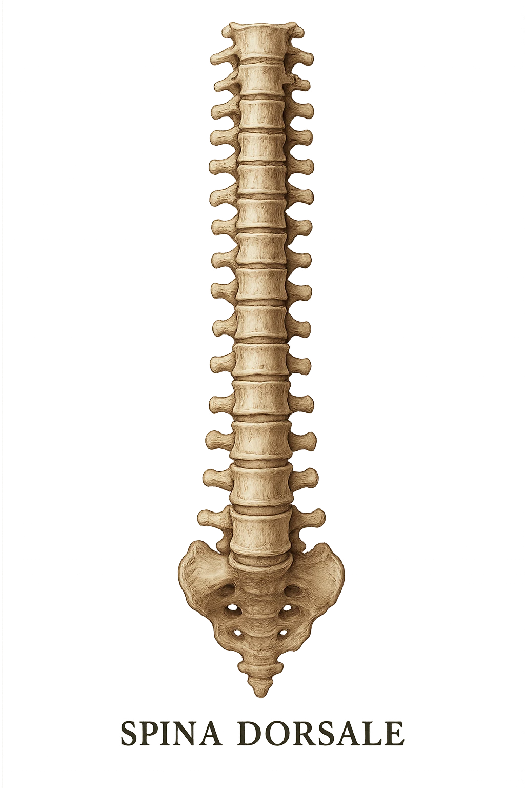 spina dosale anatomica iperrealistico emoji