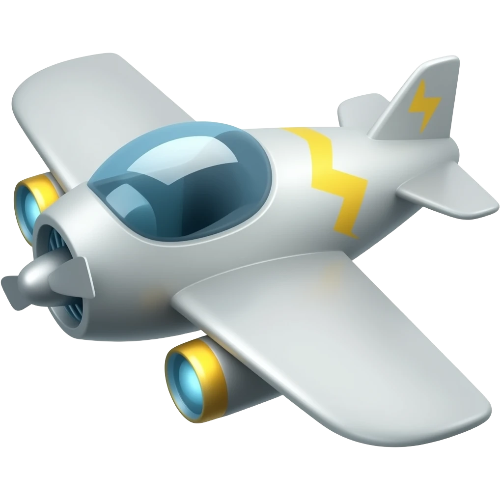 electric aircraft emoji
