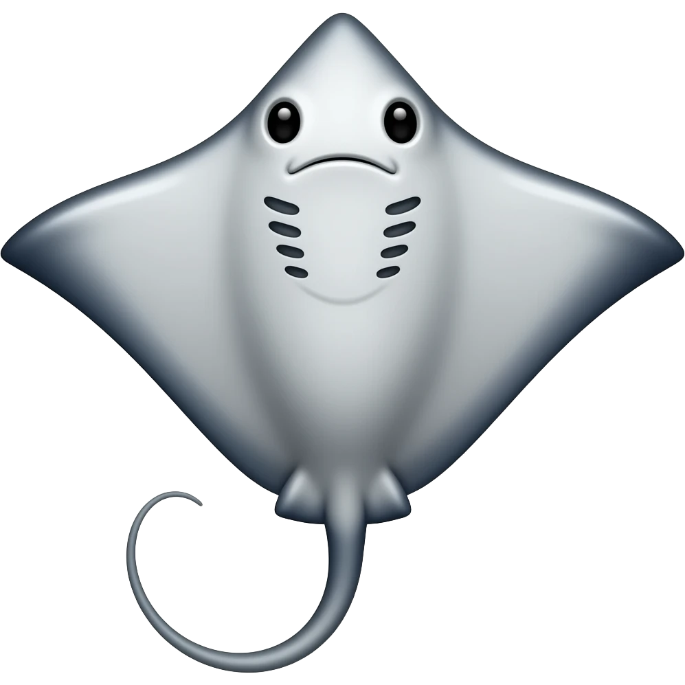 stingray emoji