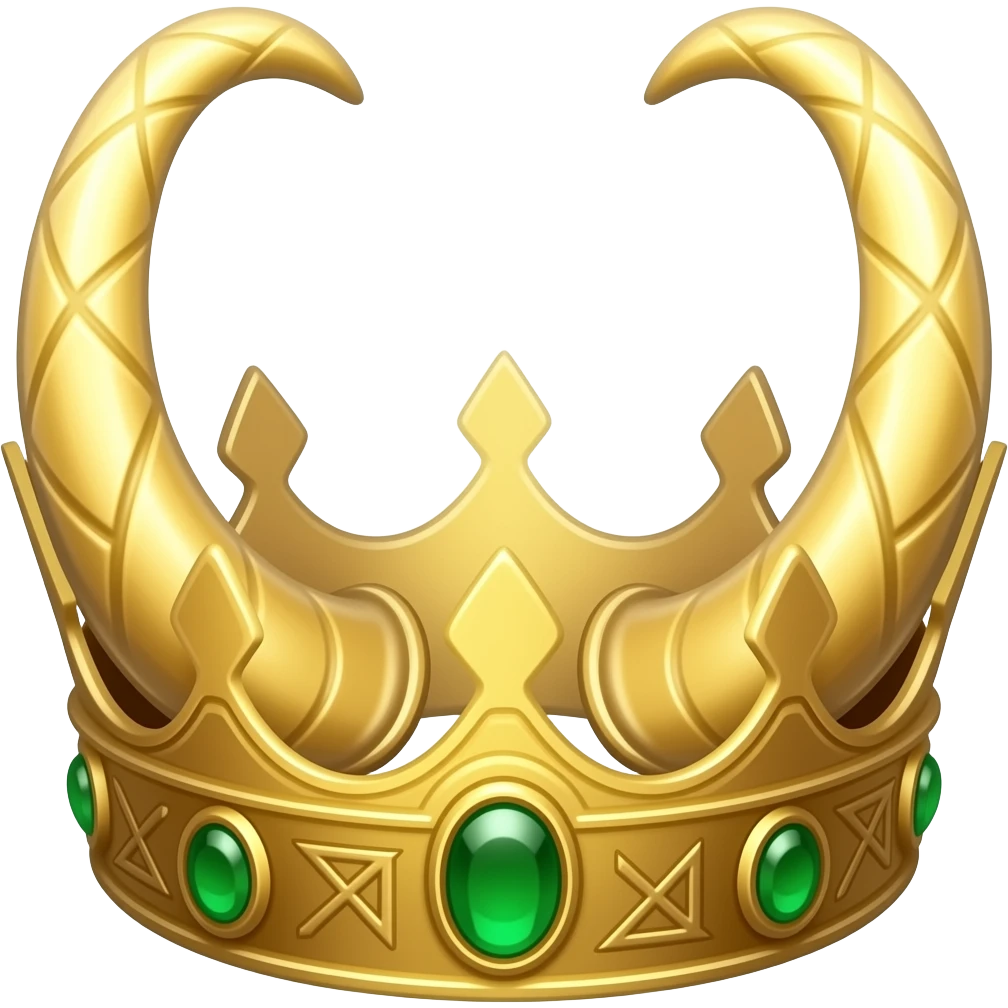 Loki's crown emoji