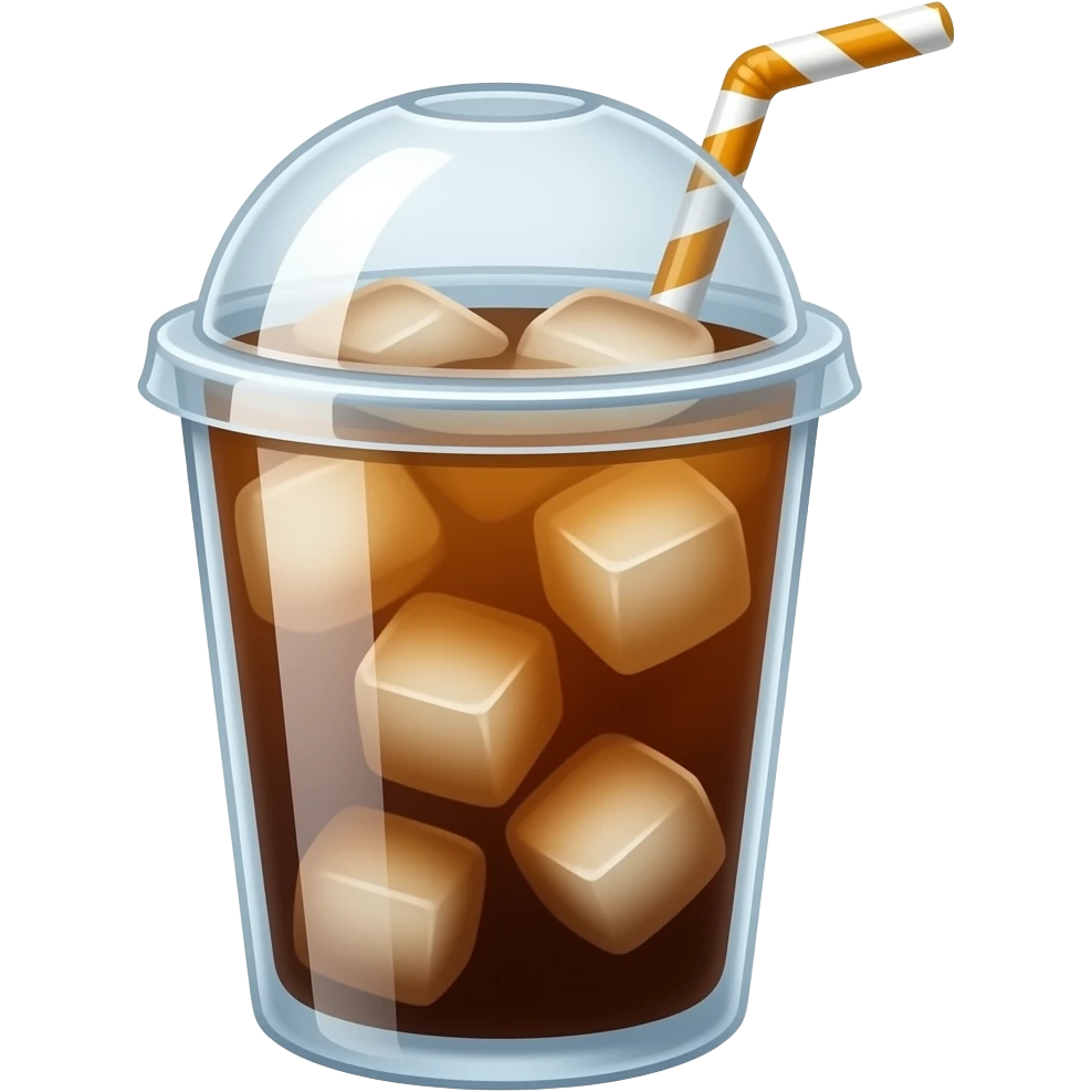 ice coffee emoji