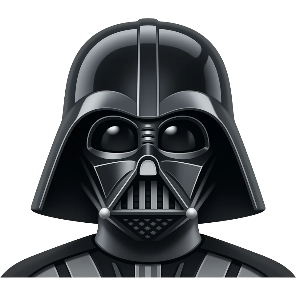 May the 4th be with you Darth Vader emoji