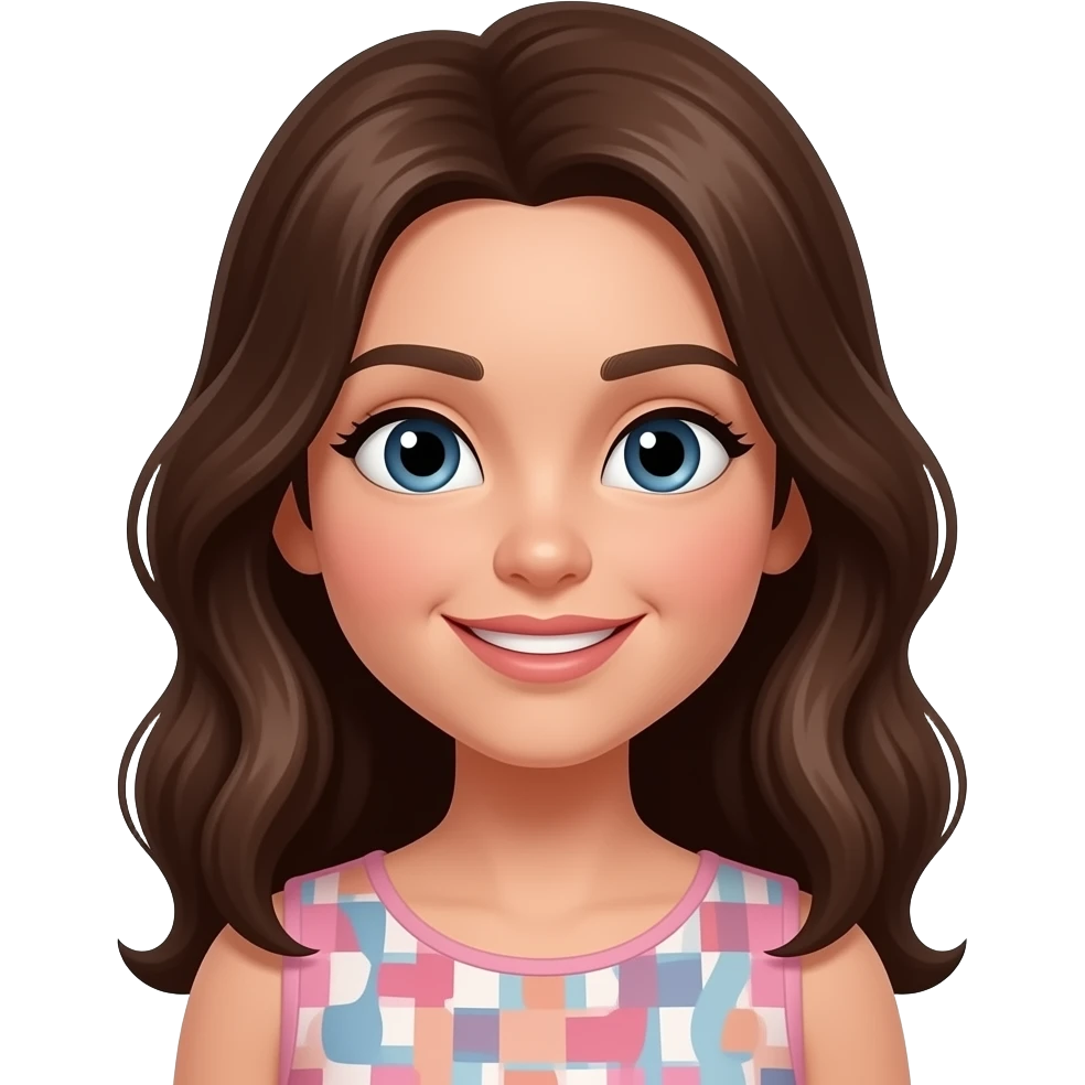 Add the caption Bhappy2 a brown Betty boo female em with the words Bhappy2 emoji