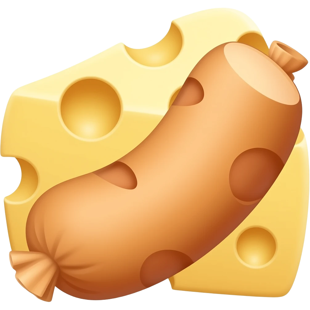 Käsekrainer emoji