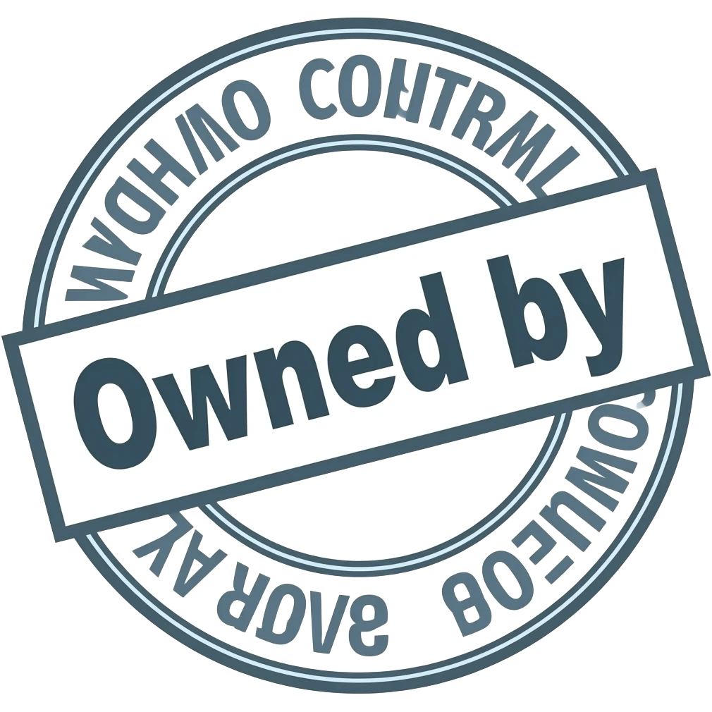 Owned by stamp emoji