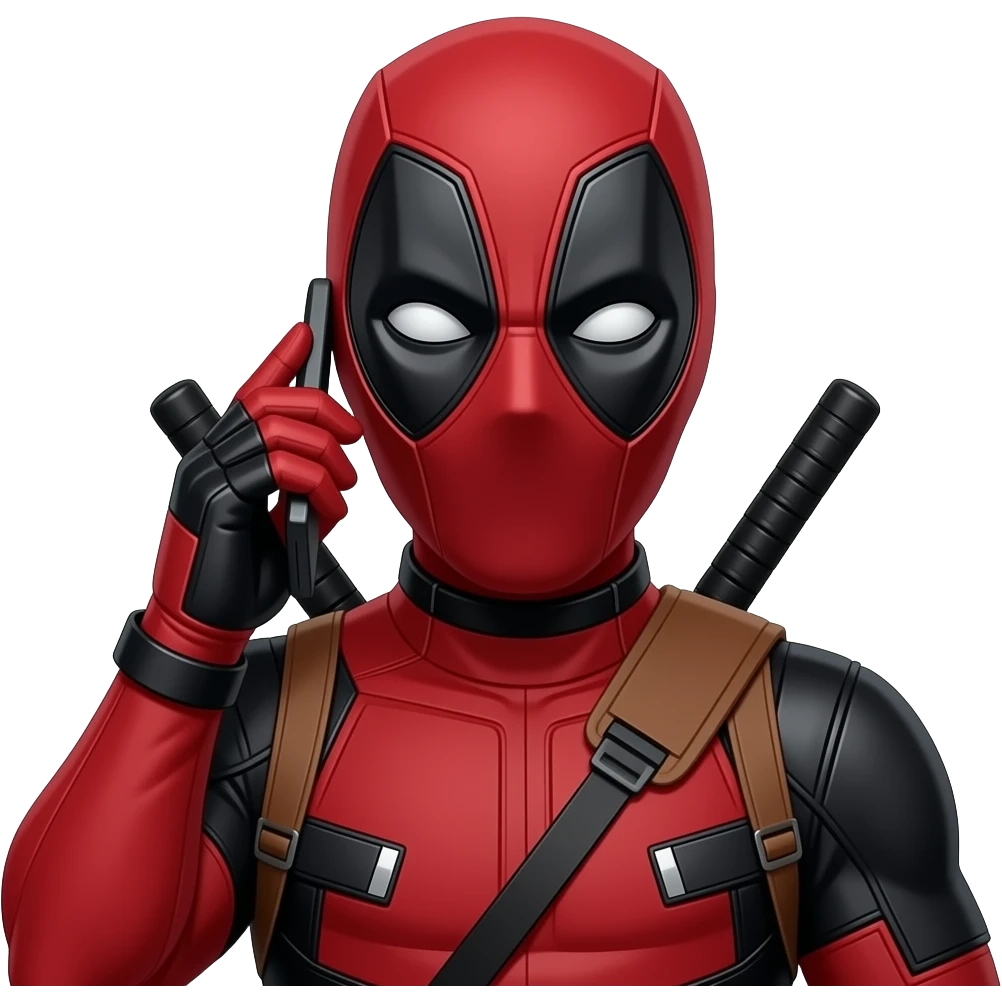 Deadpool 📞 You emoji