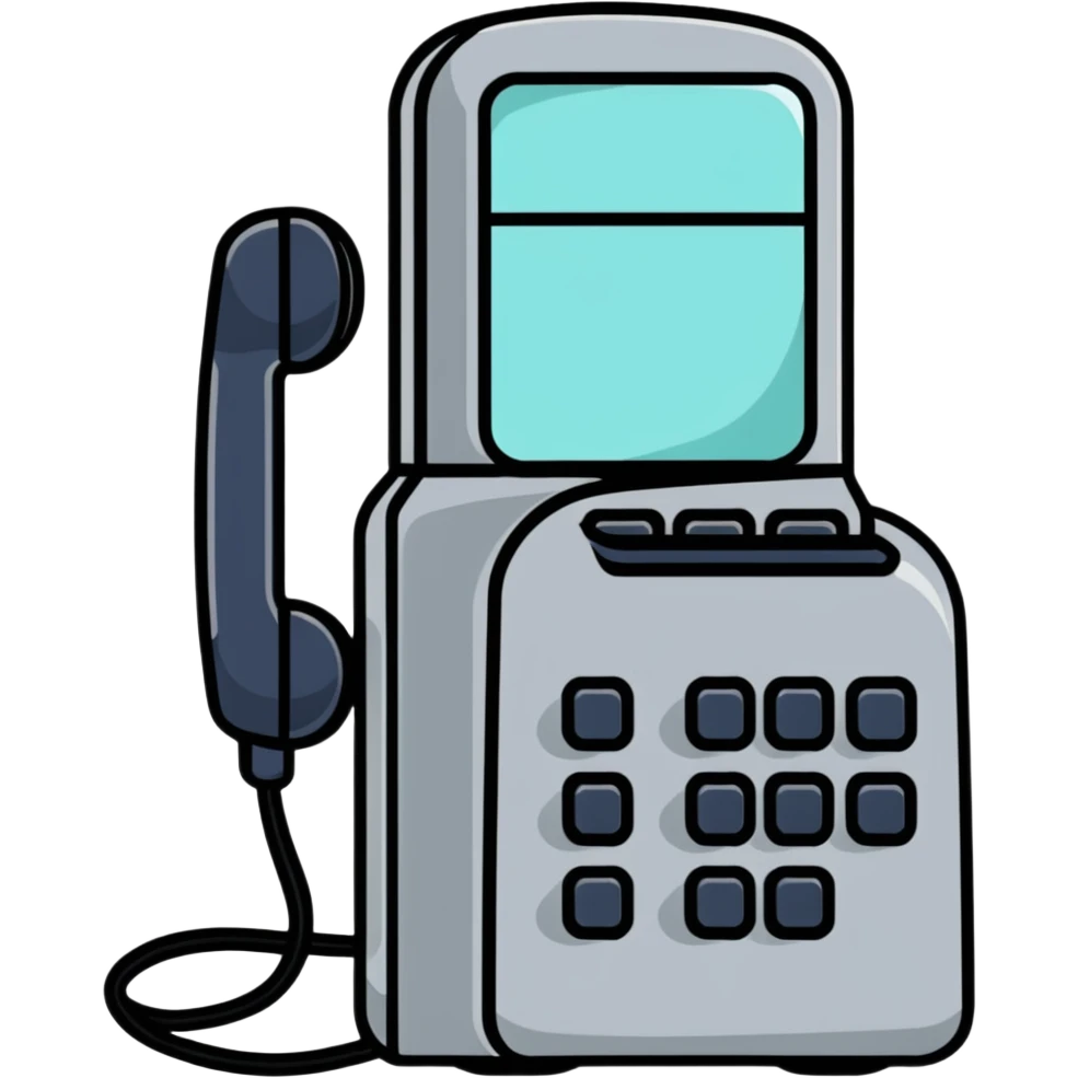 ancien téléphone emoji