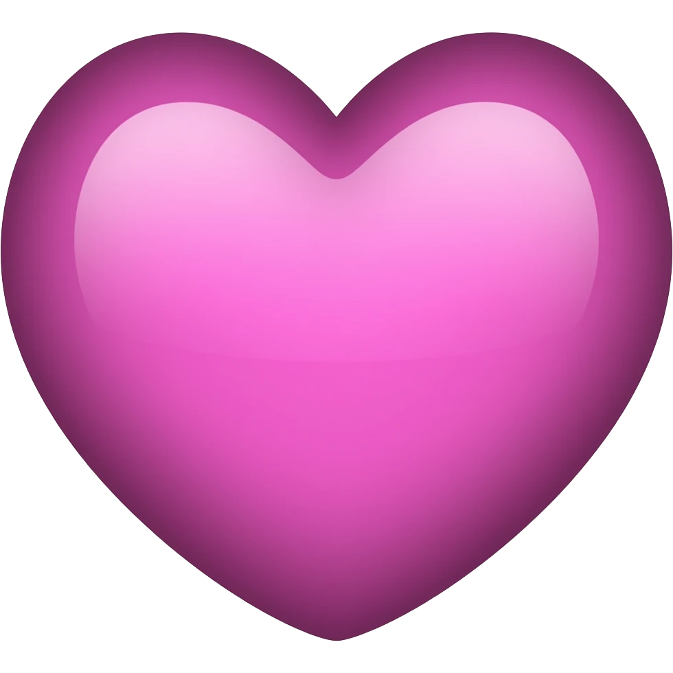 Mauve heart emoji