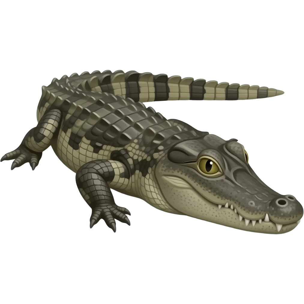 Caiman emoji