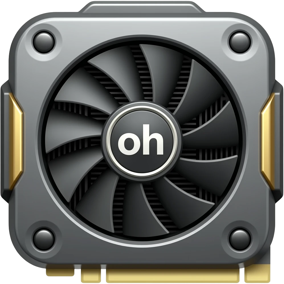 customised high-end gpu emoji