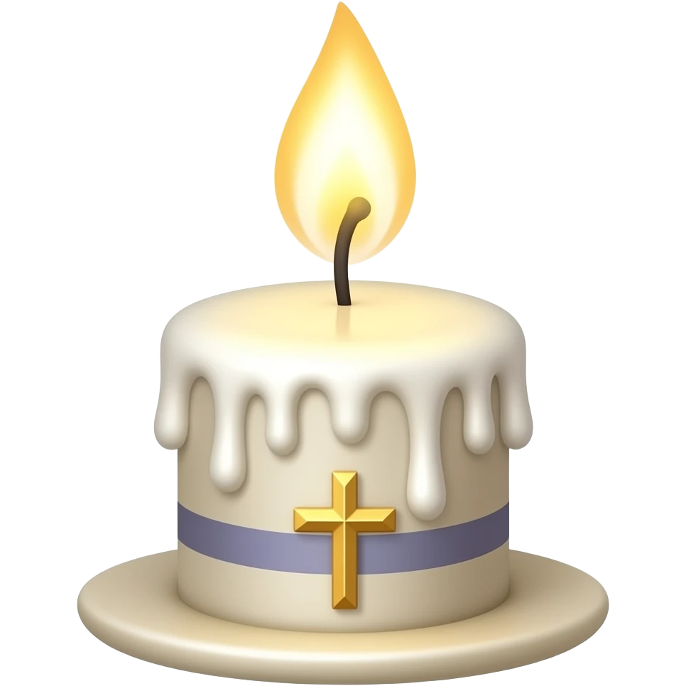 Церковная свеча emoji