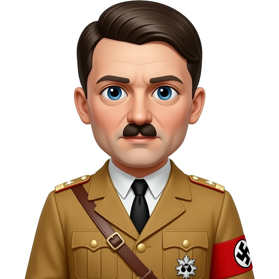 Hitler avec un costume 67 emoji