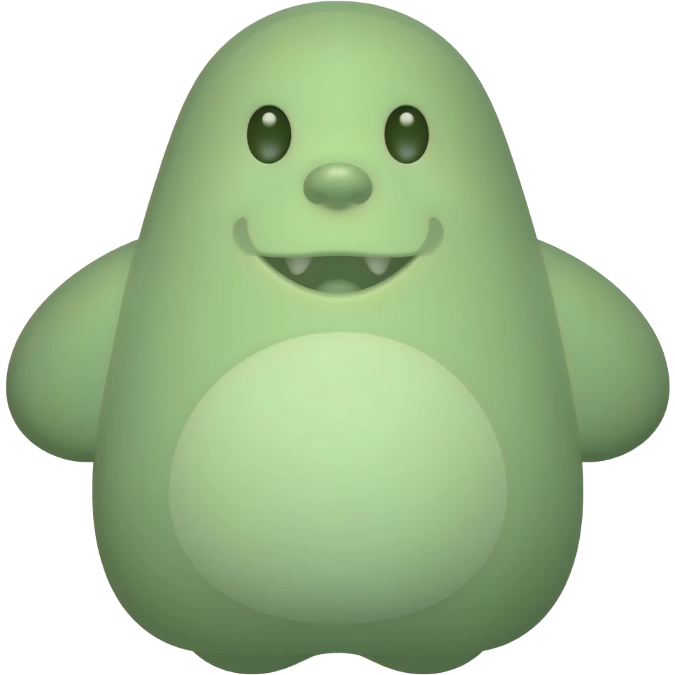 small green dot emoji