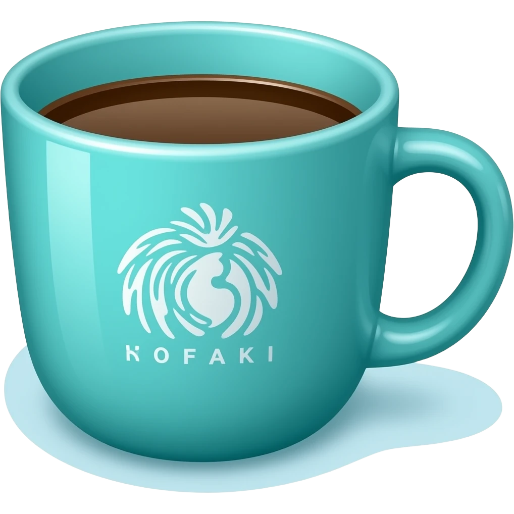 turquoise tokai coffee cup emoji